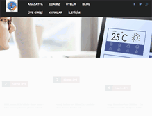 Tablet Screenshot of meteoroloji.org.tr